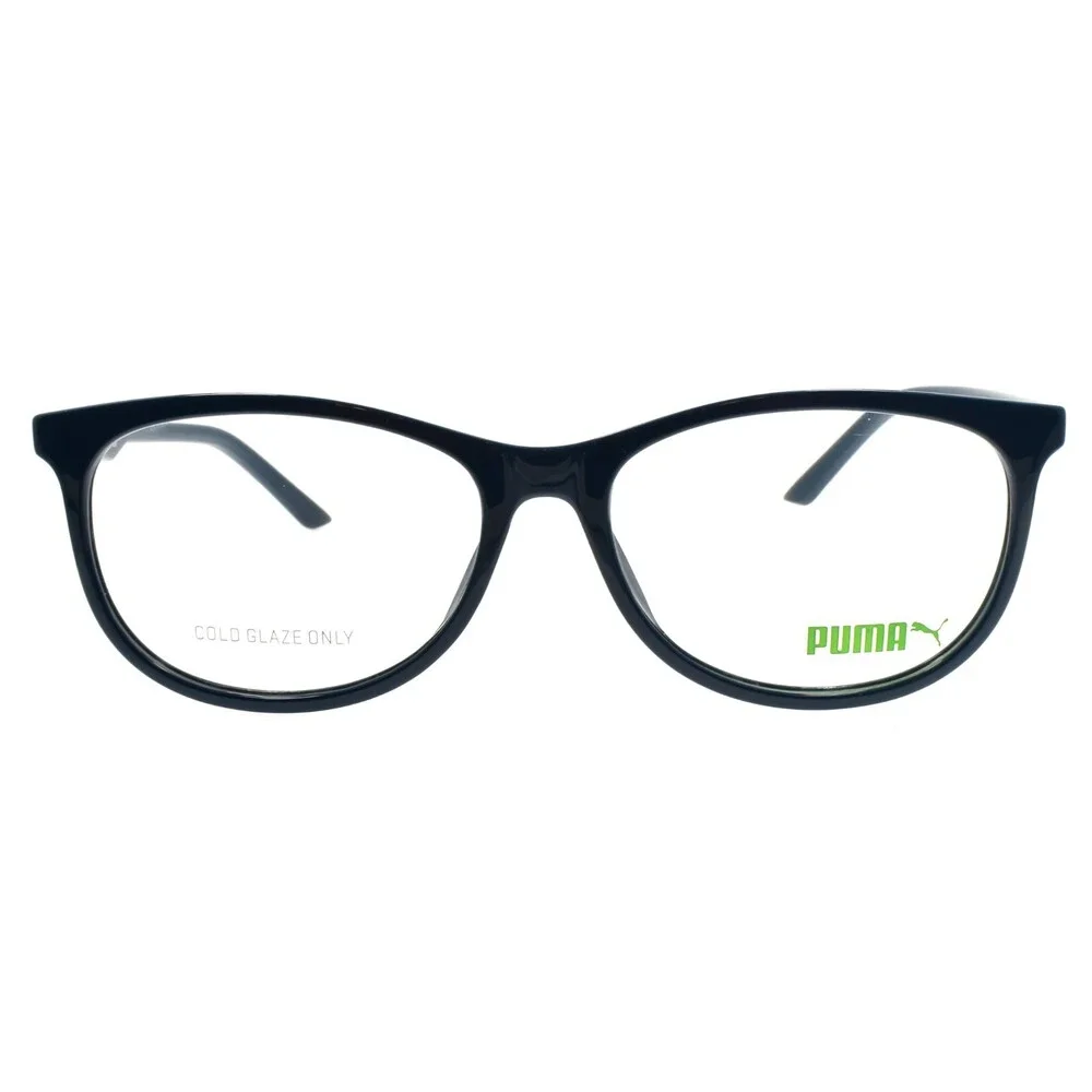 PUMA PU0390O 002 Eyeglasses Frames 56-16-140 Blue